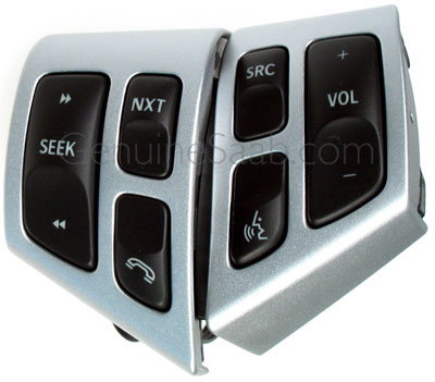 Metal Steering Wheel Buttons