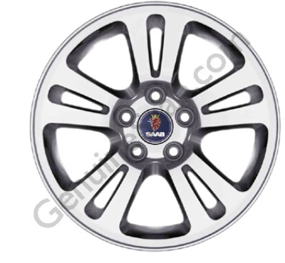 9-3SS Wheel 5-Spoke Open 16in.