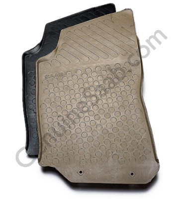 9-5 Black Rubber Floor Mats