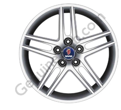 9-3SS Wheel 5-Spoke Double Bridge 17in.