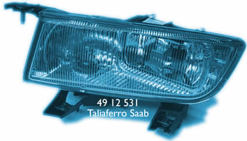Fog light 9-3 left 99-00