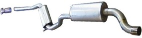 JT 3in Cat Back Exhaust For 9000 CS, CSE AERO