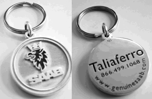 saab keychain